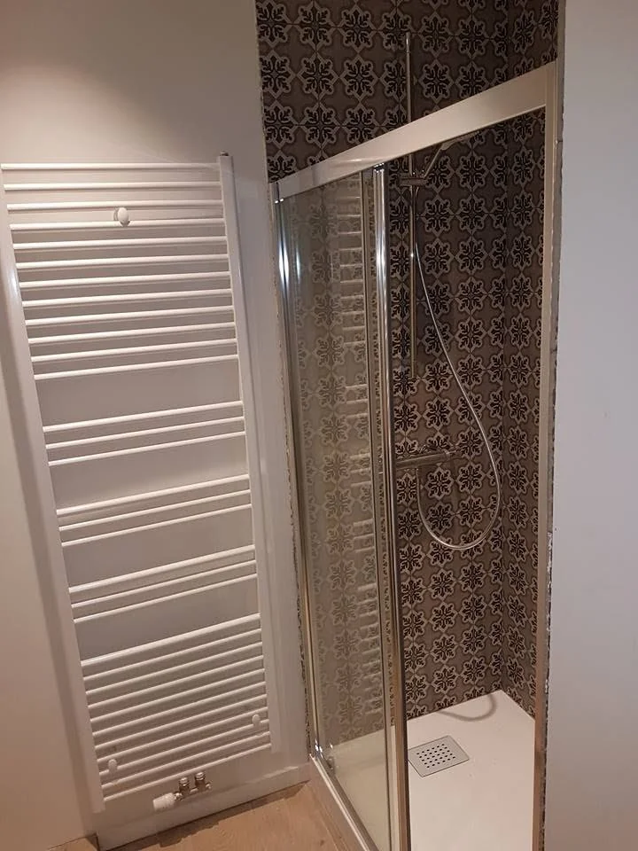 Douche en handdoekradiator